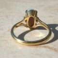 Beautiful Opal Solitaire Ring in 18ct Gold,  a UK N or a US 7.