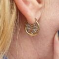 Tree of Life Earrings in 9ct Gold