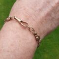Ornate Vintage Bracelet in 9ct Rose Gold