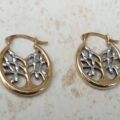 Tree of Life Earrings in 9ct Gold