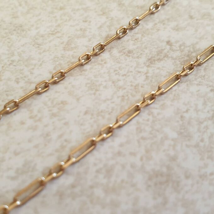 Fancy Link Chain in 9ct Gold, 20 inches