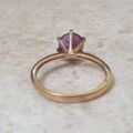 Amethyst Solitaire Ring in 9ct Gold.