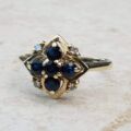 Sapphire and Diamond Ring in 9ct Gold