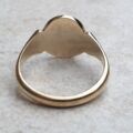 Sunray Signet Ring in 9ct Gold, a UK S 1/2 or a US 9 3/4