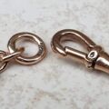 Fancy Twisted Link Bracelet in 9ct Rose Gold
