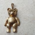 Large Teddy Bear in 9ct Gold
