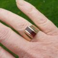 Reserved – Fabulous Carnelian Signet Ring in 9ct Gold.