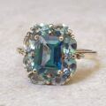 Unusual Topaz Ring in 9ct Gold, a UK M 1/2 or a US 6 3/4