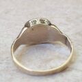 Antique Shield Ring in 9ct Gold, a UK L or a US 6 1/4