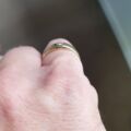 Diamond Solitaire Ring in 9ct Gold,  a UK P or a US 7 3/4 – 8.
