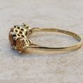 Garnet and Citrine Ring in 9ct Gold, a UK Q1/2 or a US 8 3/4