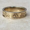 Claddagh Wedding Band in 9ct Gold,  a UK M 1/2 or a US 6 3/4