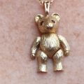 Large Teddy Bear in 9ct Gold