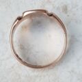 Adorable Antique Signet Ring in 9ct Rose Gold, a UK R 1/2 or a US 9 1/4.