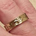 Claddagh Wedding Band in 9ct Gold,  a UK M 1/2 or a US 6 3/4
