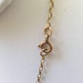 Oval Belcher or Rolo Chain Necklace in 9ct Gold, 18 inches