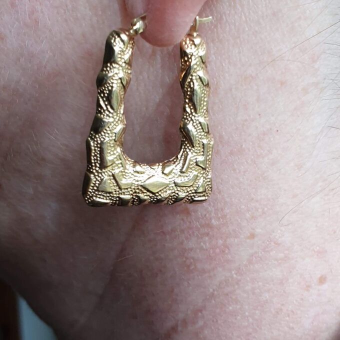 Big Bold Earrings in 9ct Gold