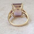 Ametrine Solitaire Ring in 9ct Gold, a UK O 1/2 or a US 7 1/2