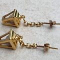 Lantern Earring in 9ct Gold