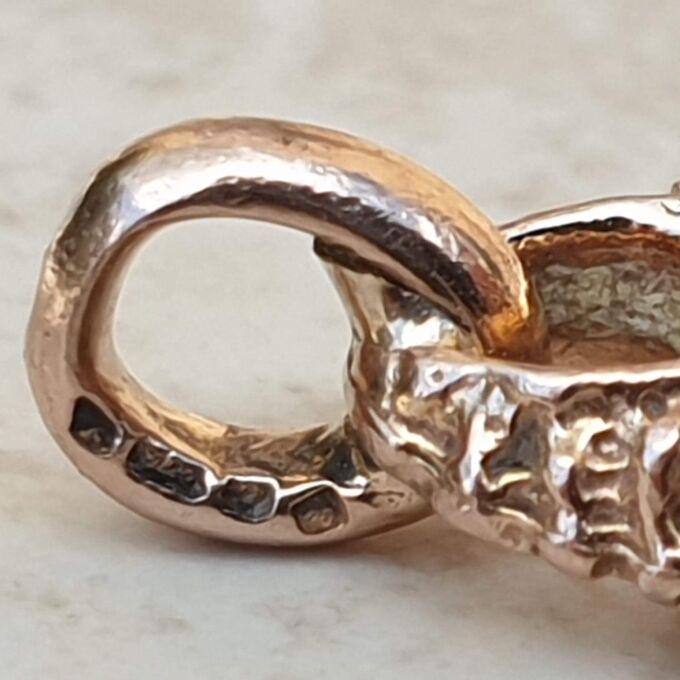 Mariner Link Bracelet in 9ct Rose Gold 7 1/2 inches