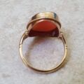 Large Cameo Ring in 9ct Gold.