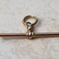 Plain T or Albert Bar in 9ct Gold