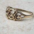 Fancy Knot Ring in 9ct Gold,  a UK K 1/2 or a US 5 3/4.