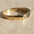 DEAREST Acrostic Ring on 9ct Gold,  a UK O or a US 7 1/2.