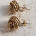 Knot Earrings in 9ct Gold