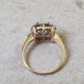 Unusual Topaz Ring in 9ct Gold, a UK M 1/2 or a US 6 3/4
