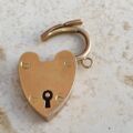 Plain Padlock in 9ct Rose Gold