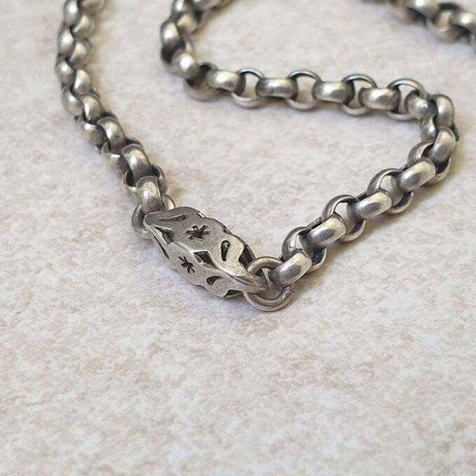 Antique Albertina Watch Chain with Tassle