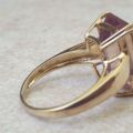 Ametrine Solitaire Ring in 9ct Gold, a UK O 1/2 or a US 7 1/2