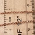 Rose Gold Belcher Chain in 9ct Gold