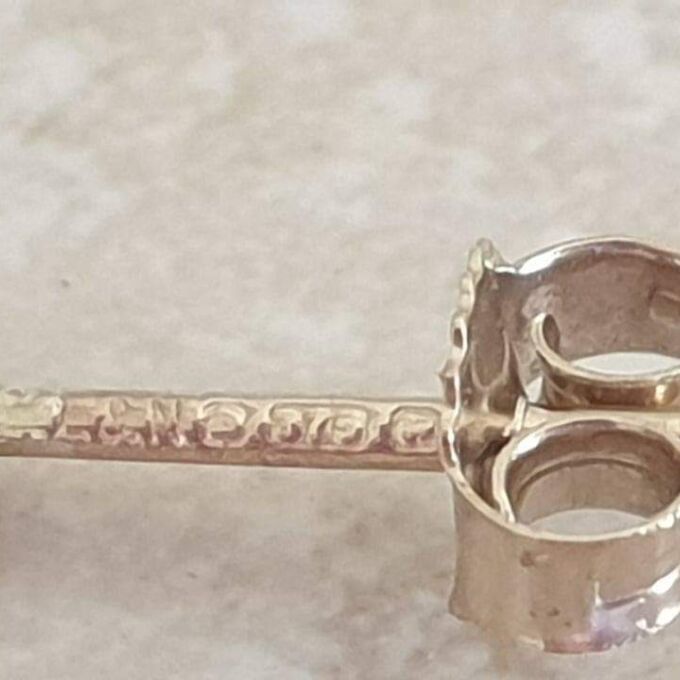 Glitterball Drop Earrings in 9ct Gold