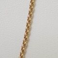 Belcher or Rolo Chain Necklace in 9ct Gold, 20 inches