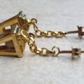 Lantern Earring in 9ct Gold