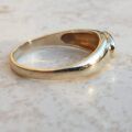 London Blue Topaz Ring in 9ct Gold, a UK J or a US 5