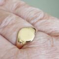 Classic Vintage Signet Ring in 9ct Gold, a UK L or a US 6