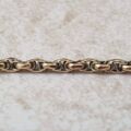 Antique Chain in 9ct Gold, 17 inches.