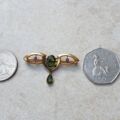Art Nouveau Paste Brooch in 9ct Gold