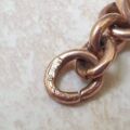 Old T or Albert Bar in 9ct Rose Gold.