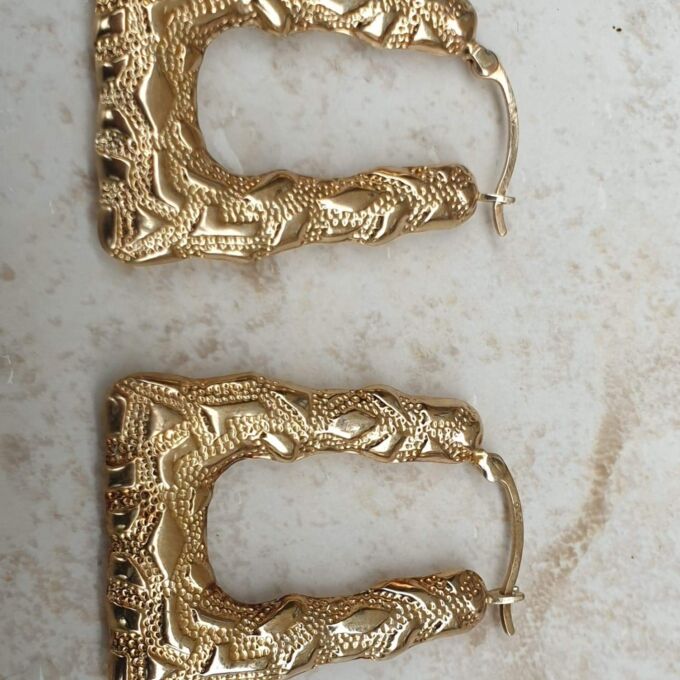 Big Bold Earrings in 9ct Gold