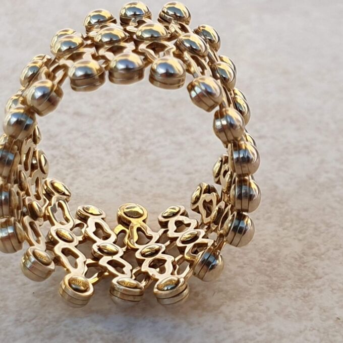 Expanding Ring in 9ct Gold, fits almost anyone!