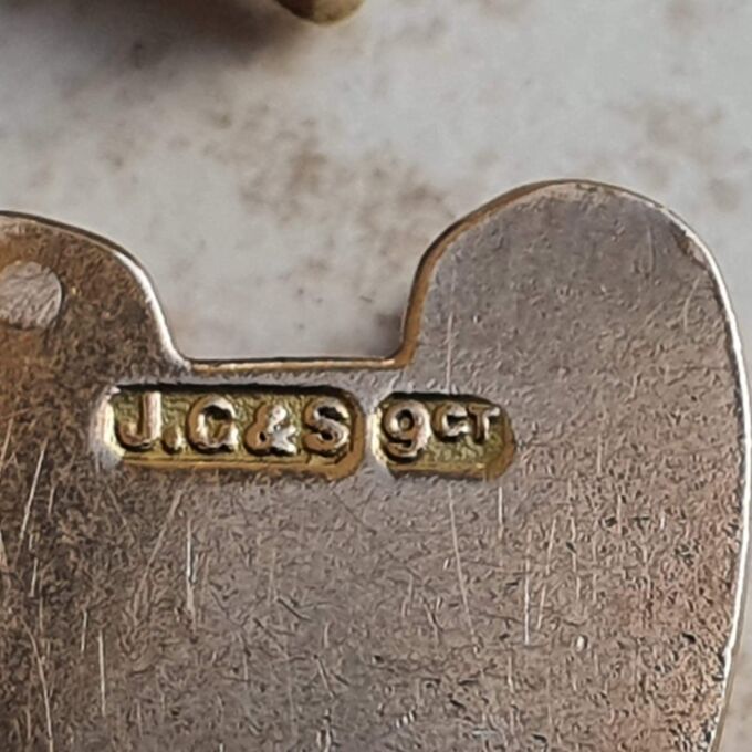 Plain Padlock in 9ct Rose Gold