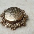 Incredibly Ornate Locket with Brooch and Pendant Options in 9ct Gold.