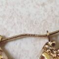 Fancy Ornate Creole Gypsy Earrings in 9ct Gold