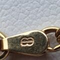 Fancy Belcher Chain in 9ct Gold,  16 inches in length.