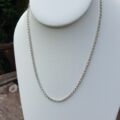 Belcher Chain in Sterling Silver, 16 inches.