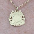 Ornate Shield Medallion in 9ct Gold.
